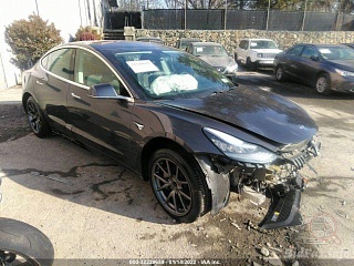 Tesla Model 3 Long Range Battery 2018 Gray MOTOR vin: 5YJ3E1EA6JF010234