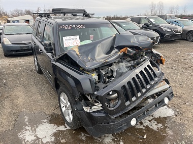 Jeep Patriot Latitude 2014 Black 2.4L vin: 1C4NJRFB1ED664663