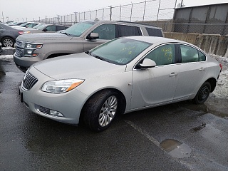 Buick Regal Cxl 2011 2.4L 4 vin: W04GN5EC5B1117886