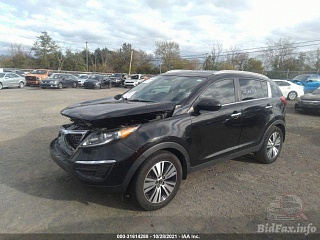 Kia Sportage Ex 2016 Black 2.4L vin: KNDPC3ACXG7829434