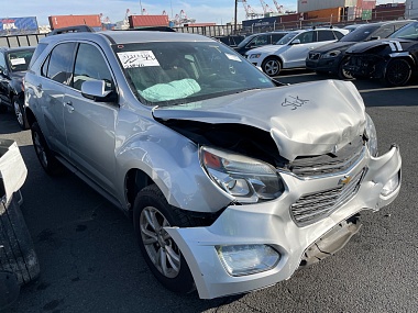 Chevrolet Equinox Lt 2016 Silver 2.4L vin: 2GNALCEK4G1114564