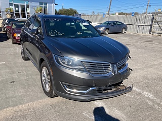 Lincoln Mkx Select 2017 Gray 2.7L 6 vin: 2LMPJ6KP9HBL30108