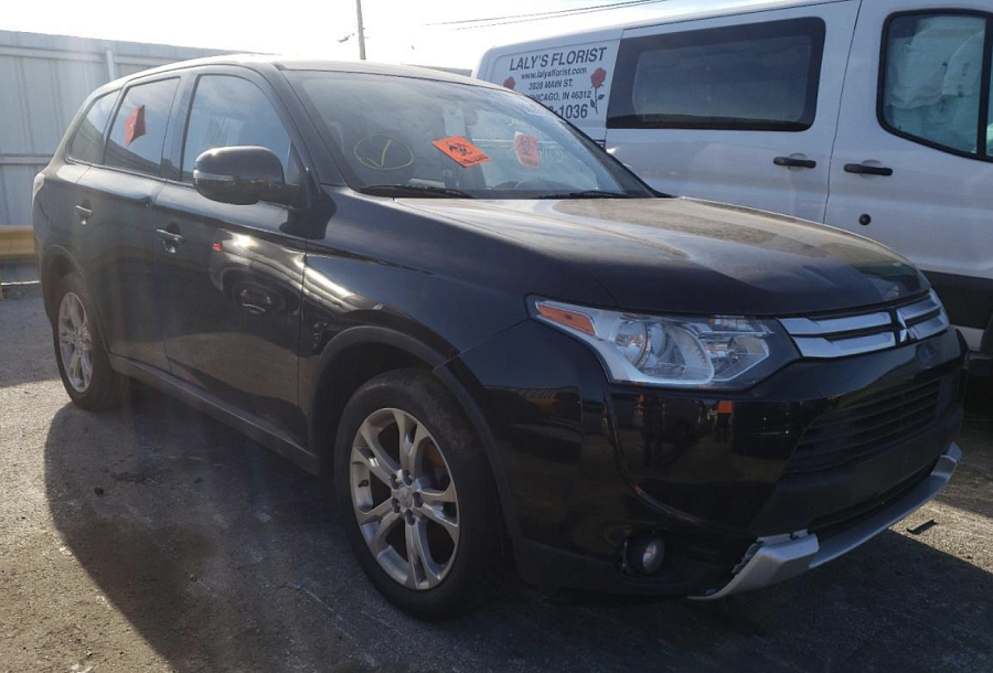2015 Mitsubishi Outlander Se vin: JA4AD3A33FZ014332