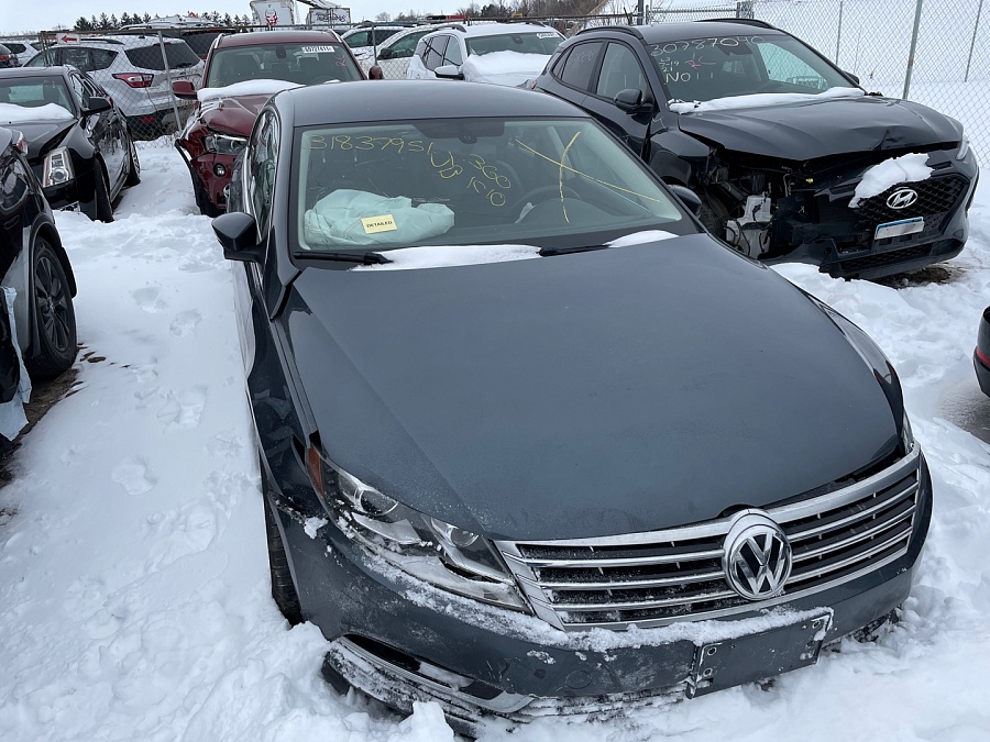 Volkswagen Cc Sport Plus 2013 Gray 2.0L vin: WVWBP7AN3DE526817