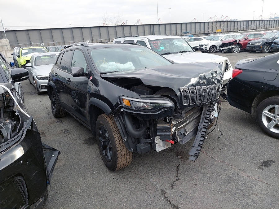  Jeep Cherokee Trailhawk 2019 3.2L 6 vin: 1C4PJMBXXKD471355