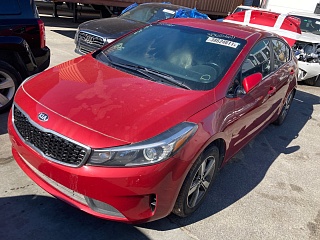 Kia Forte Lx 2018 Red 2.0L 4 vin: 3KPFL4A71JE255561