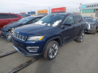 Jeep Compass Limited 2018 Blue 2.4L 4 vin: 3C4NJDCB1JT168564