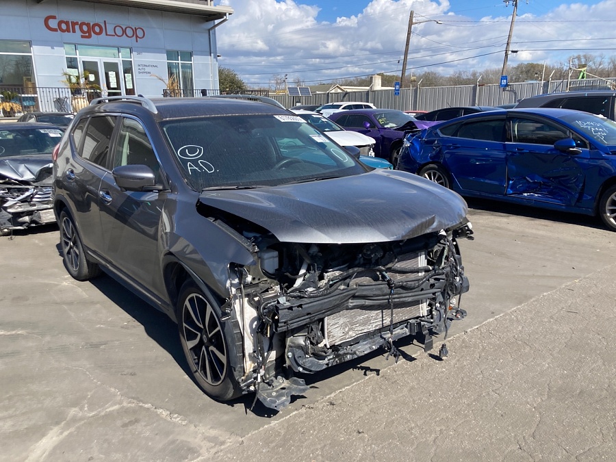 Nissan Rogue S 2019 2.5L 4 vin: 5N1AT2MT3KC818413