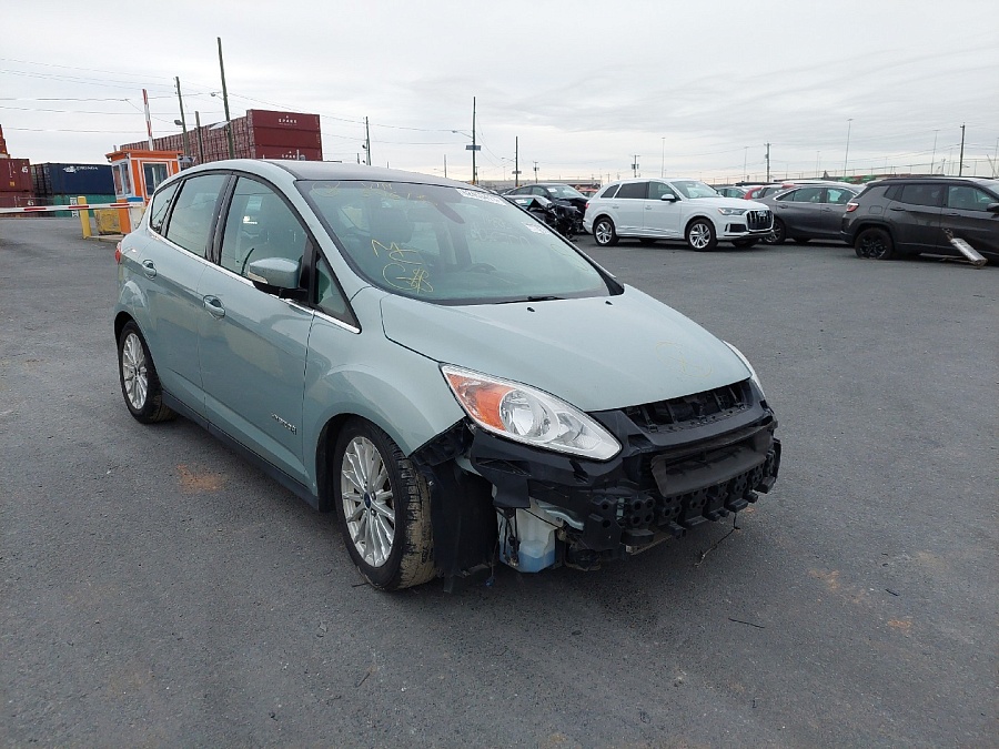Ford C-Max Sel 2013 Turquoise 2.0L 4 vin: 1FADP5BU7DL546735