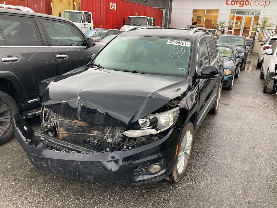 Volkswagen Tiguan S 2013 2.0L 4 vin: WVGAV7AX9DW536101