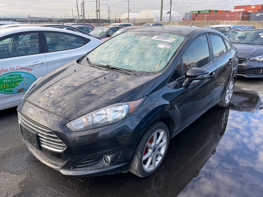Ford Fiesta Se 2015 Black 1.6L 4 vin: 3FADP4BJ4FM218755