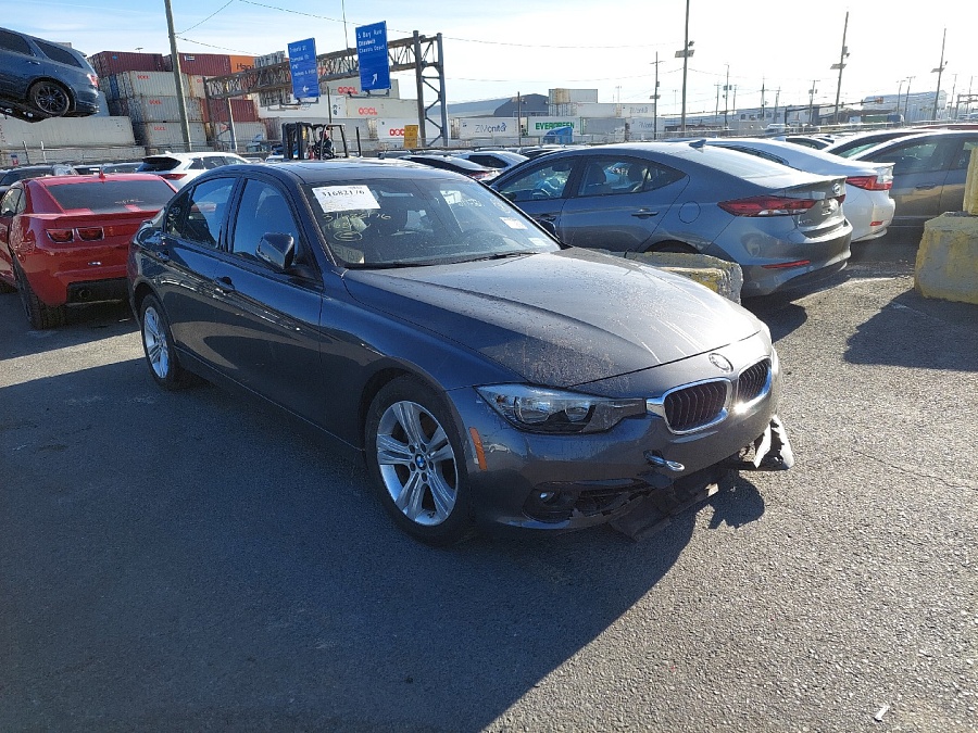 Bmw 328I Xdrive 2016 Blue 2.0L vin: WBA8E3G55GNT79305