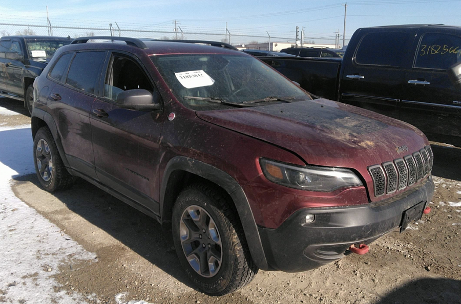 2019 Jeep Cherokee Trailhawk vin: 1C4PJMBN3KD189704