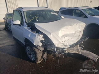 Volkswagen Tiguan S 2020 White 2.0L 4 vin: 3VV0B7AX0LM118289