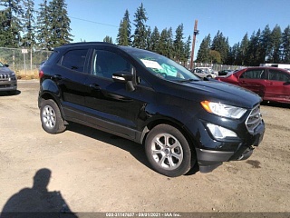 Ford EcoSport Se 2018 Black 2.0L vin: MAJ6P1UL5JC226878